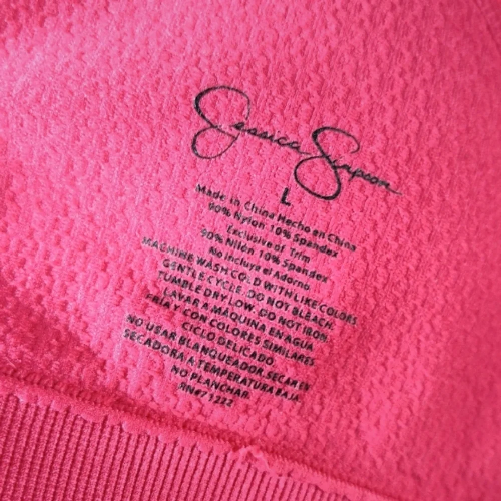 Jessica Simpson Red Pink Bralette Large